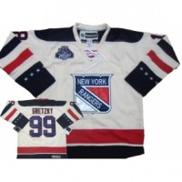 New York Rangers #99 Wayne Gretzky White Stitched CCM 2012 Winter Classic NHL Jersey