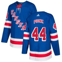 Adidas New York Rangers #44 Neal Pionk Royal Blue Home Authentic Stitched NHL Jersey