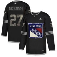 Adidas New York Rangers #27 Ryan McDonagh Black Authentic Classic Stitched NHL Jersey