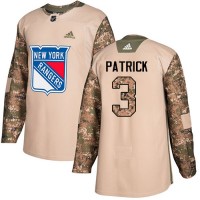 Adidas New York Rangers #3 James Patrick Camo Authentic 2017 Veterans Day Stitched NHL Jersey