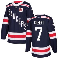 Adidas New York Rangers #7 Rod Gilbert Navy Blue Authentic 2018 Winter Classic Stitched NHL Jersey