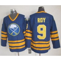 Buffalo Sabres #9 Derek Roy Navy Blue CCM Throwback Stitched NHL Jersey