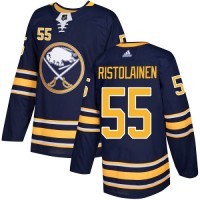Adidas Buffalo Sabres #55 Rasmus Ristolainen Navy Blue Home Authentic Stitched NHL Jersey