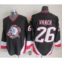 Buffalo Sabres #26 Thomas Vanek Black CCM Throwback Stitched NHL Jersey