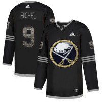 Adidas Buffalo Sabres #9 Jack Eichel Black Authentic Classic Stitched NHL Jersey