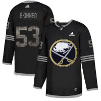 Adidas Buffalo Sabres #53 Jeff Skinner Black Authentic Classic Stitched NHL Jersey
