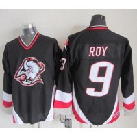 Buffalo Sabres #9 Derek Roy Black CCM Throwback Stitched NHL Jersey
