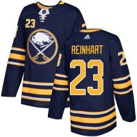 Adidas Buffalo Sabres #23 Sam Reinhart Navy Blue Home Authentic Stitched NHL Jersey