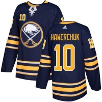 Adidas Buffalo Sabres #10 Dale Hawerchuk Navy Blue Home Authentic Stitched NHL Jersey