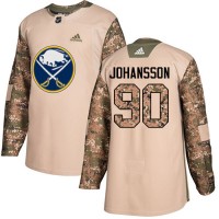 Adidas Buffalo Sabres #90 Marcus Johansson Camo Authentic 2017 Veterans Day Stitched NHL Jersey