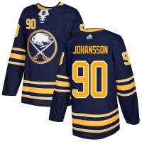 Adidas Buffalo Sabres #90 Marcus Johansson Navy Blue Home Authentic Stitched NHL Jersey