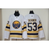 Adidas Buffalo Sabres #53 Jeff Skinner White 50th Season Authentic Stitched NHL Jersey