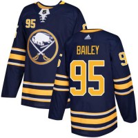 Adidas Buffalo Sabres #95 Justin Bailey Navy Blue Home Authentic Stitched NHL Jersey