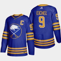 Buffalo Buffalo Sabres #9 Jack Eichel Men's Adidas 2020-21 Home Authentic Player Stitched NHL Jersey Royal Blue