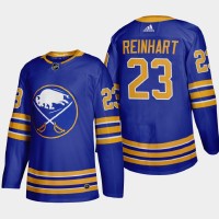 Buffalo Buffalo Sabres #23 Sam Reinhart Men's Adidas 2020-21 Home Authentic Player Stitched NHL Jersey Royal Blue