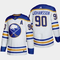 Buffalo Buffalo Sabres #90 Marcus Johansson Men's Adidas 2020-21 Away Authentic Player Stitched NHL Jersey White