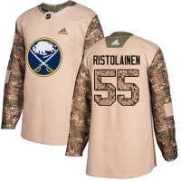 Adidas Buffalo Sabres #55 Rasmus Ristolainen Camo Authentic 2017 Veterans Day Stitched NHL Jersey