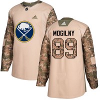 Adidas Buffalo Sabres #89 Alexander Mogilny Camo Authentic 2017 Veterans Day Stitched NHL Jersey