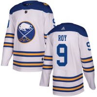 Adidas Buffalo Sabres #9 Derek Roy White Authentic 2018 Winter Classic Stitched NHL Jersey