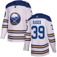 Adidas Buffalo Sabres #39 Dominik Hasek White Authentic 2018 Winter Classic Stitched NHL Jersey