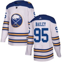 Adidas Buffalo Sabres #95 Justin Bailey White Authentic 2018 Winter Classic Stitched NHL Jersey