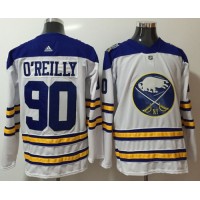 Adidas Buffalo Sabres #90 Ryan O'Reilly White Road Authentic Stitched NHL Jersey