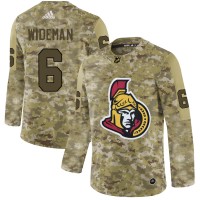 Adidas Ottawa Senators #6 Chris Wideman Camo Authentic Stitched NHL Jersey