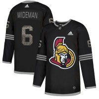 Adidas Ottawa Senators #6 Chris Wideman Black Authentic Classic Stitched NHL Jersey