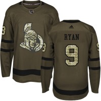 Adidas Ottawa Senators #9 Bobby Ryan Green Salute to Service Stitched NHL Jersey