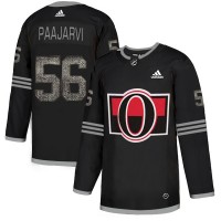 Adidas Ottawa Senators #56 Magnus Paajarvi Black_1 Authentic Classic Stitched NHL Jersey