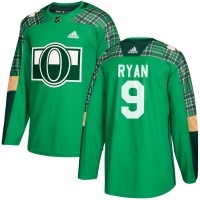 Adidas Ottawa Senators #9 Bobby Ryan adidas Green St. Patrick's Day Authentic Practice Stitched NHL Jersey