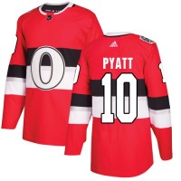 Adidas Ottawa Senators #10 Tom Pyatt Red Authentic 2017 100 Classic Stitched NHL Jersey