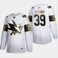 San Jose San Jose Sharks #39 Logan Couture Men's Adidas White Golden Edition Limited Stitched NHL Jersey