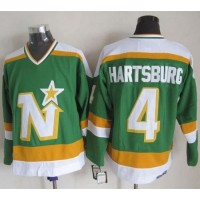 Dallas Stars #4 Craig Hartsburg Stitched Green CCM Throwback NHL Jersey