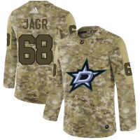 Adidas Dallas Stars #68 Jaromir Jagr Camo Authentic Stitched NHL Jersey