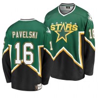 Dallas Dallas Stars #16 Joe Pavelski Kelly Green Men's Heritage Premier Breakaway Player NHL Jersey