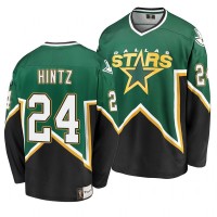 Dallas Dallas Stars #24 Roope Hintz Kelly Green Men's Heritage Premier Breakaway Player NHL Jersey