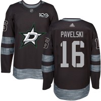 Adidas Dallas Stars #16 Joe Pavelski Black 1917-2017 100th Anniversary Stitched NHL Jersey