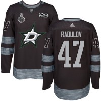 Adidas Dallas Stars #47 Alexander Radulov Black 1917-2017 100th Anniversary 2020 Stanley Cup Final Stitched NHL Jersey