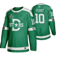 Adidas Dallas Dallas Stars #10 Corey Perry Men's Green 2020 Stanley Cup Final Stitched Classic Retro NHL Jersey
