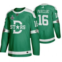Adidas Dallas Dallas Stars #16 Joe Pavelski Men's Green 2020 Stanley Cup Final Stitched Classic Retro NHL Jersey