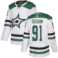Adidas Dallas Stars #91 Tyler Seguin White Road Authentic Stitched NHL Jersey