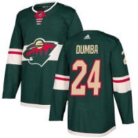 Adidas Minnesota Wild #24 Matt Dumba Green Home Authentic Stitched NHL Jersey