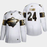 Minnesota Minnesota Wild #24 Matt Dumba Men's Adidas White Golden Edition Limited Stitched NHL Jersey