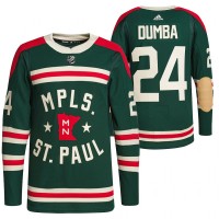 Minnesota Minnesota Wild #24 Matt Dumba Men's Adidas 2022 Winter Classic Authentic NHL Jersey