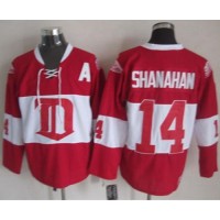 Detroit Red Wings #14 Brendan Shanahan Red Winter Classic CCM Throwback Stitched NHL Jersey